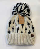 C. C. Crosses Pom Beanie