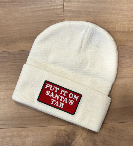 ￼ Put it on Santa‘s Tab Beanie