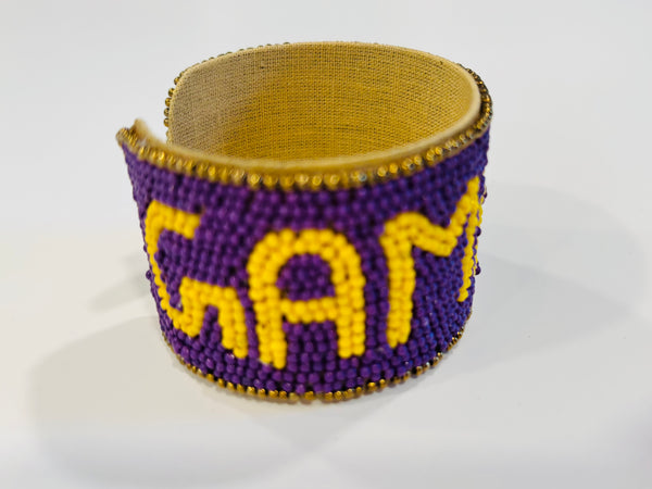 GAME DAY Bead Cuff Bracelet