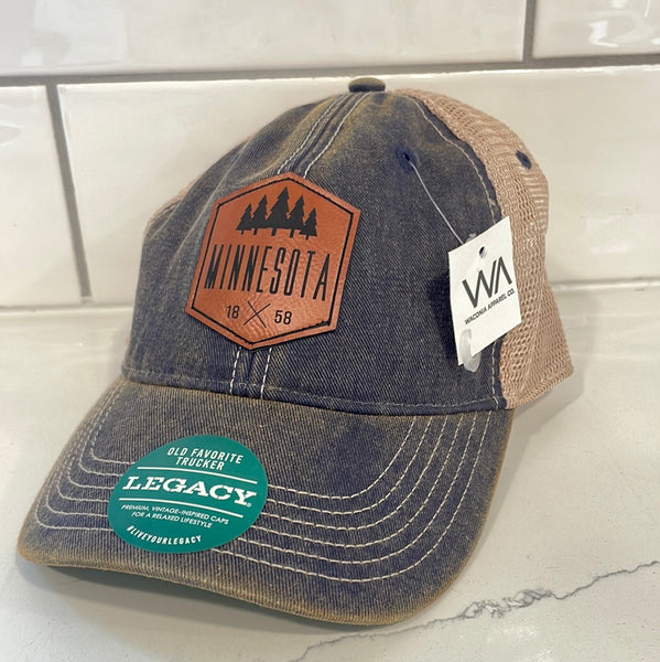 Minnesota Legacy Hat Navy – Waconia Apparel Company